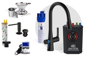 4N1 Instant Hot Water Dispenser and Filtration System-FL1000 with FREE Leak Detector - Plus
