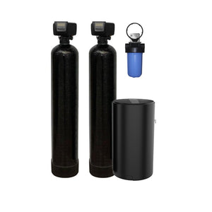Fleck Water Softener and Backwashing Carbon Filter