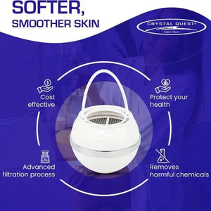 Crystal Quest Bath Ball Filter for softer smoother skin