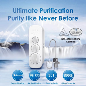 waterdrop 800 gpd ultimate purification