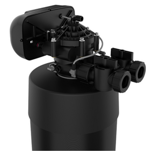 Left Side of Pentair Whole House On-Demand Carbon Filter System Screen