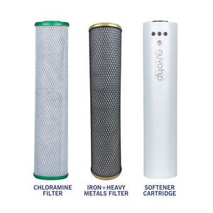 NuvoH2O Manor Trio System - Iron + Chloramine Replacement Cartridges - Aqua Home Supply - 711254