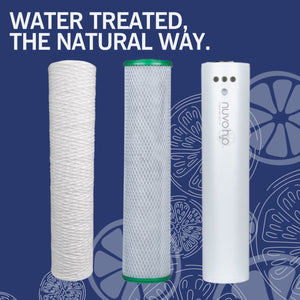 NuvoH2O Manor Trio System - Sediment + Chloramine Replacement Cartridges - Aqua Home Supply - 711252