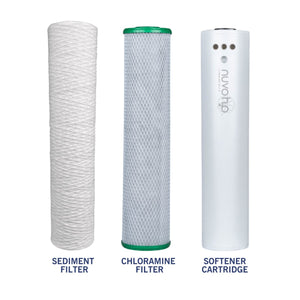 NuvoH2O Manor Trio System - Sediment + Chloramine Replacement Cartridges - Aqua Home Supply - 711252