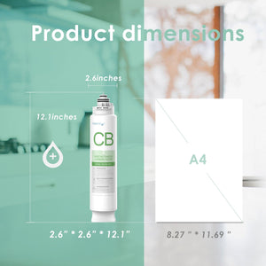 Replacement Filter for Waterdrop WD-G3 - 12 Month Lifespan - Aqua Home Supply - WD-G3P800-N3CB