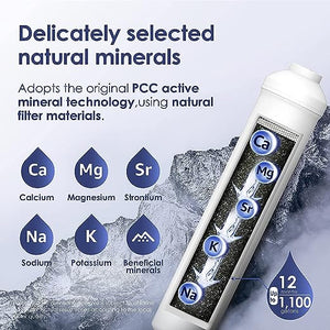 Waterdrop WD-MNR35 Remineralization Filter for All Waterdrop Reverse Osmosis Systems features