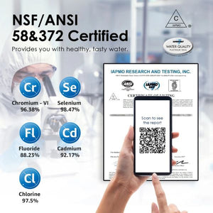 waterdrop 800 gallons per day nsf certified