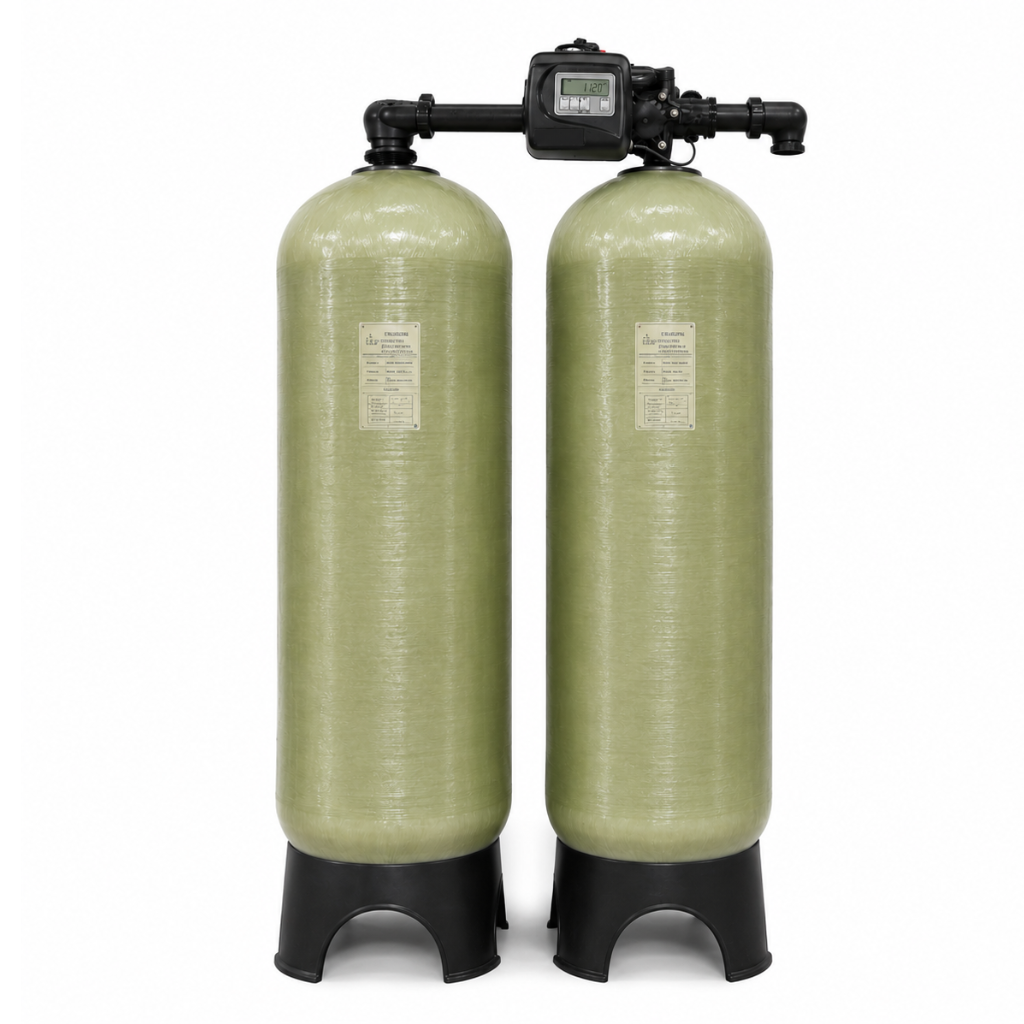 Commercial Twin Tank Water Softener