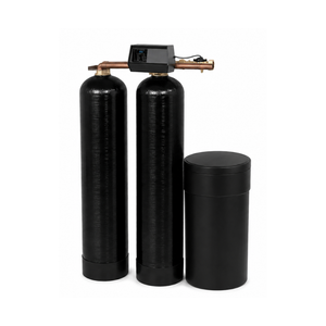 Fleck 9500 Twin Alternating Water Softener Front View