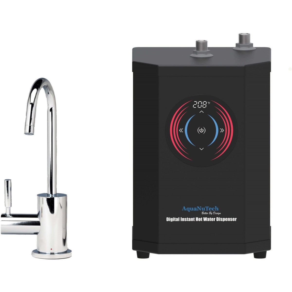 C-Spout Instant Hot Water Bundle chrome