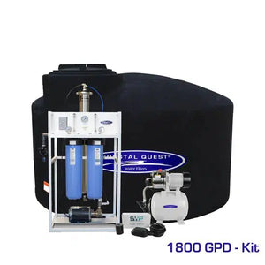 Commercial Mid-Flow Reverse Osmosis System with pump