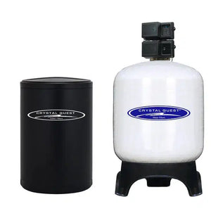 crystal quest commercial water softener system