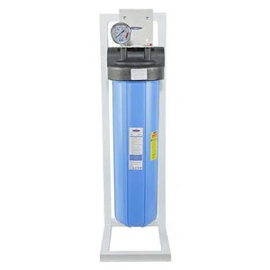 Crystal Quest Big Blue SMART Whole House Water Filter single filter with stand