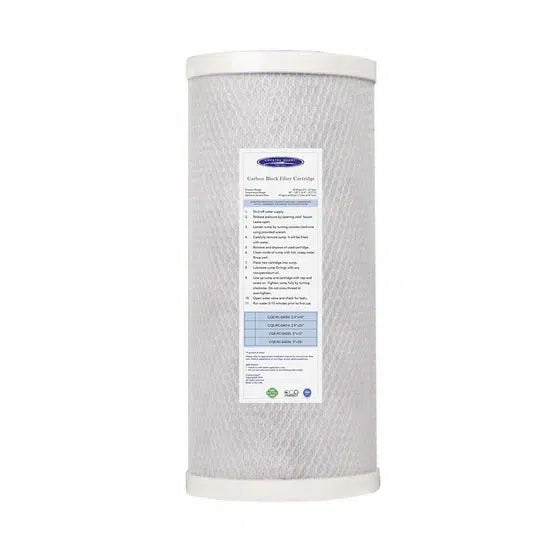 Carbon Block Filter Cartridge front view
