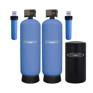 Crystal Quest High Flow Whole House Filtration System with softener