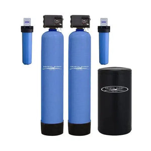 Crystal Quest High Flow Whole House Filtration System with water softener