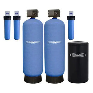 High Flow Whole House Filtration System with water softener