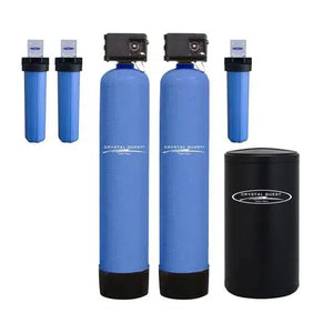 Crystal Quest High Flow Whole House Filtration System with smart filter and softener
