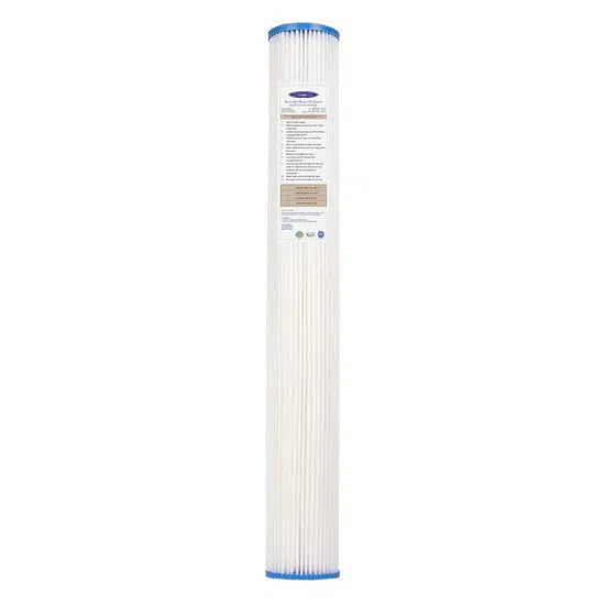 Crystal Quest Pleated Cellulose Sediment Cartridge - Aqua Home Supply - CQE-RC-04015