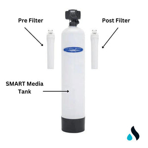 Crystal Quest SMART Whole House Water Filter (9-13 GPM) - Aqua Home Supply - CQE-WH-01120