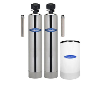 whole house water filter fluoride with softener