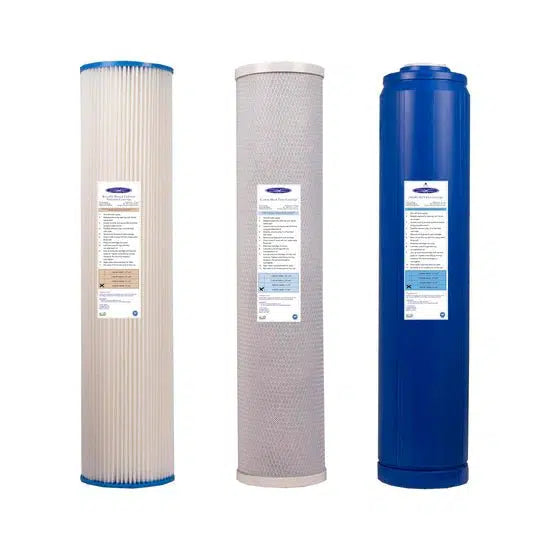 Crystal Quest Whole House RO Filter Pack (4000/5000 GPD) - Aqua Home Supply - CQ-RC-0004P