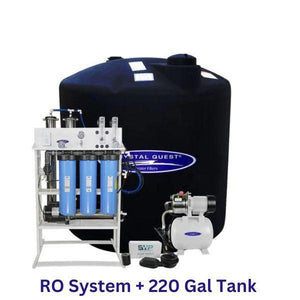 crystal quest whole house ro system with 220 gallon tank
