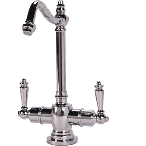 Hook Spout Hot & Cold Faucet - Aqua Home Supply - HC2100-CH