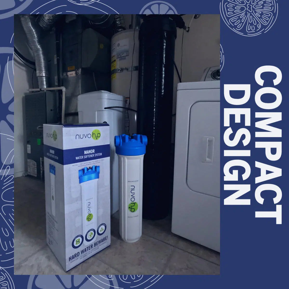 NuvoH2O Home Water Softener System - Aqua Home Supply - 12001