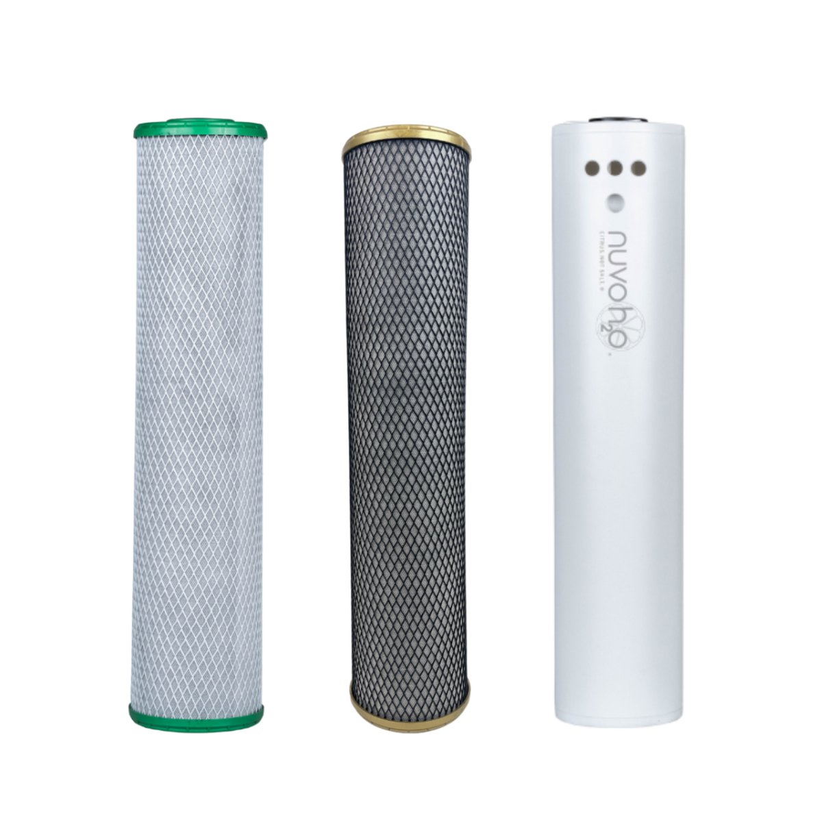 NuvoH2O Manor Trio System - Iron + Chloramine Replacement Cartridges - Aqua Home Supply - 711254