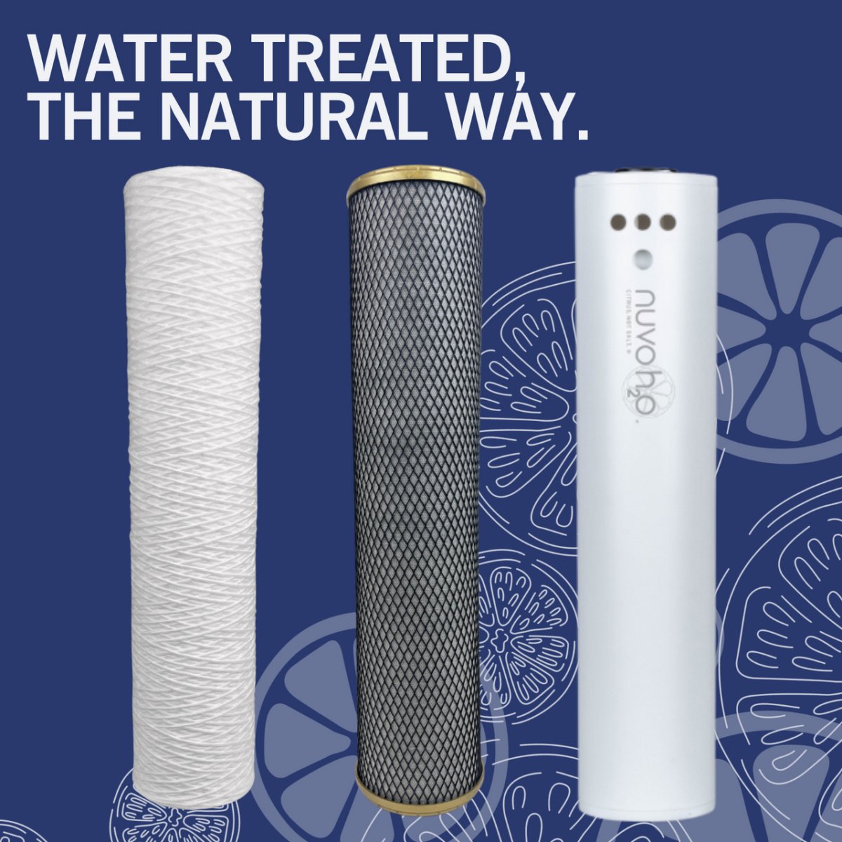 NuvoH2O Manor Trio System - Iron + Sediment Replacement Cartridges - Aqua Home Supply - 711251