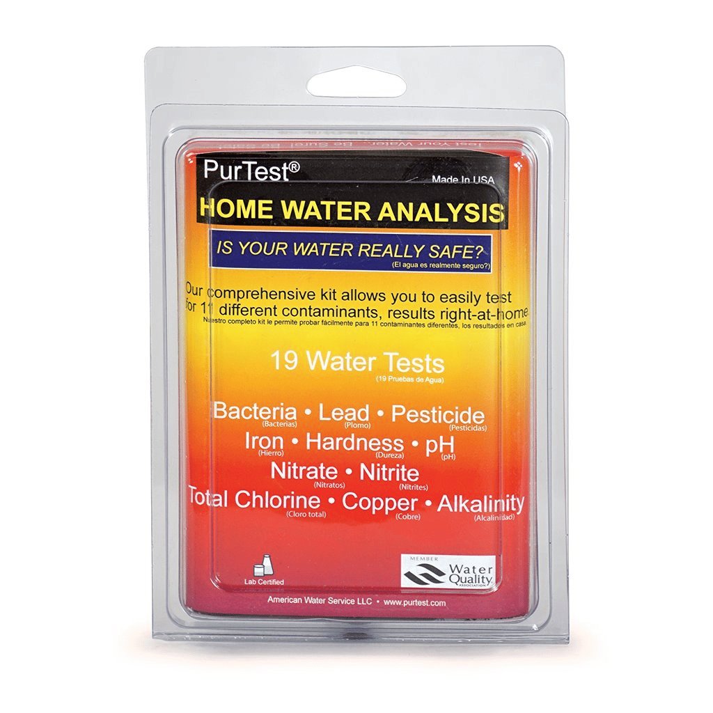 PurTest Home Water Analysis Kit - Aqua Home Supply - PUR-HOME