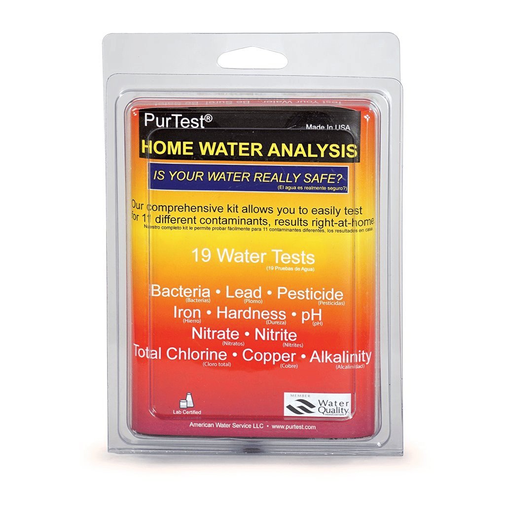 PurTest Home Water Analysis Kit - Aqua Home Supply - PUR-HOME