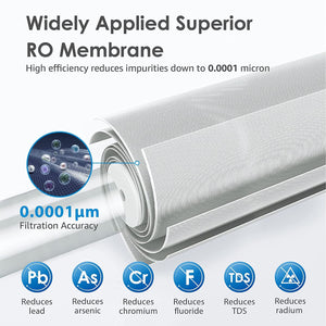 Replacement Filter for Waterdrop WD-G3 - 24 Month Lifespan - Aqua Home Supply - WD-G3P800-N2RO