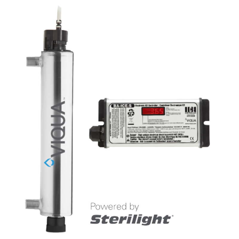 VIQUA S2Q-PA Residential Tap UV Water Sterilizer System 3 GPM for Single Faucet