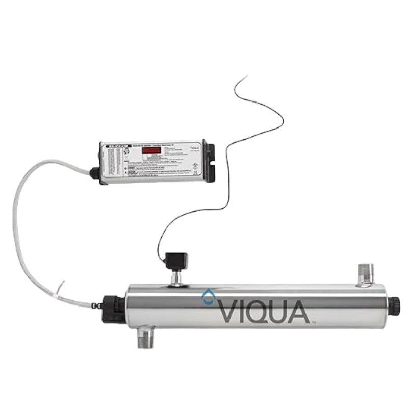 VIQUA VH410M Home Stainless Steel Ultraviolet Water System - 18GPM 120V Monitored