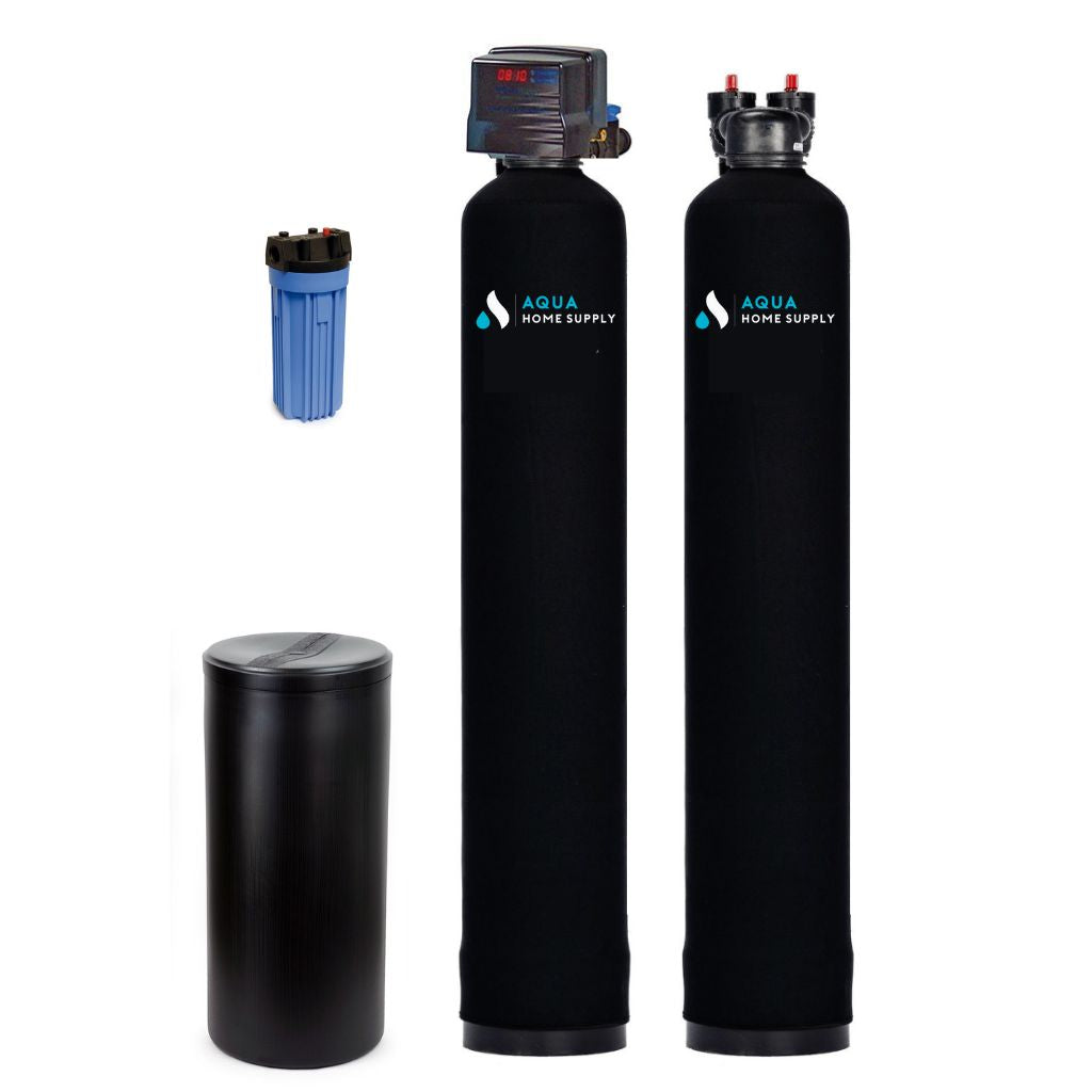 water softener and filter combo