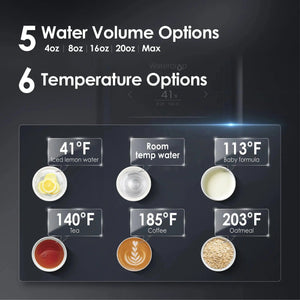 waterdrop a1 with 6 temperature options