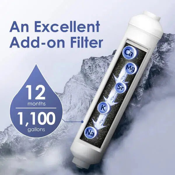 Waterdrop WD-MNR35 Remineralization Filter for All Waterdrop Reverse Osmosis Systems - Aqua Home Supply - WD-MNR35